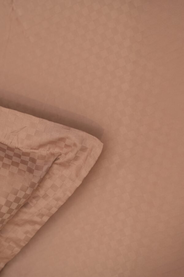Jacquard Checkmate- Rose 400 TC