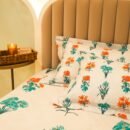 Reysha Digital Print Colour Premium Cotton Bedsheet- FLORAL BLISS 300 TC