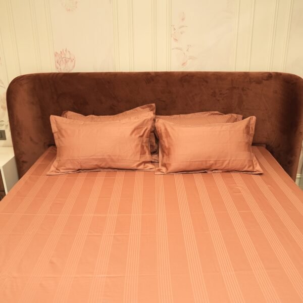 Jacquard Luxe Lines – Amber Dust 400 TC - Image 3