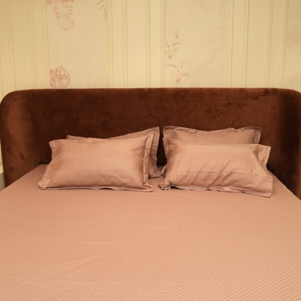 Jacquard Checkmate- Rose 400 TC - Image 3