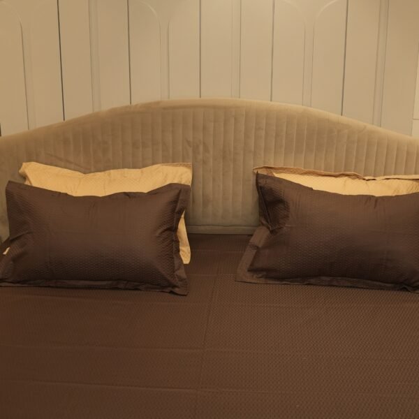 Jacquard Elysian Coil – Coco Truffle 400 TC - Image 3