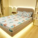 Reysha Digital Print Colour Premium Cotton Bedsheet- FLORAL BLISS 300 TC