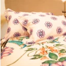 Reysha Digital Print Colour Premium Cotton Bedsheet- Peacock Meadow 400 TC