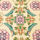 Reysha Digital Print Colour Premium Cotton Bedsheet- Peacock Meadow 400 TC